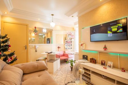 Sala de apartamento à venda com 2 quartos, 54m² em Cidade das Flores, Osasco