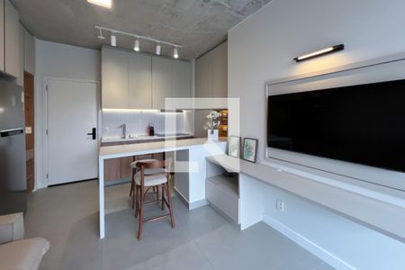 Sala de apartamento à venda com 1 quarto, 42m² em Vila Olímpia, São Paulo