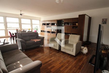 Sala de apartamento à venda com 4 quartos, 280m² em Farroupilha, Porto Alegre