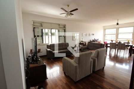 Sala de apartamento à venda com 4 quartos, 280m² em Farroupilha, Porto Alegre