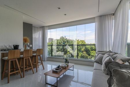 Sala de apartamento para alugar com 4 quartos, 147m² em Barra da Tijuca, Rio de Janeiro