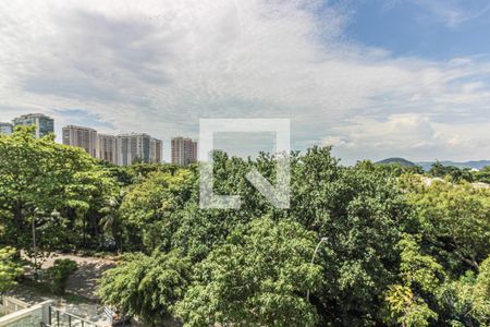 Varanda - Vista de apartamento à venda com 4 quartos, 127m² em Barra da Tijuca, Rio de Janeiro