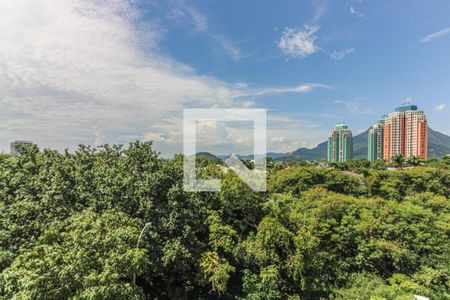 Varanda - Vista de apartamento à venda com 4 quartos, 127m² em Barra da Tijuca, Rio de Janeiro