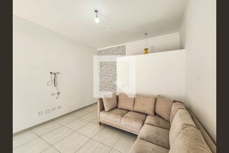 Sala de casa para alugar com 2 quartos, 120m² em Loteamento João Batista Julião, Guarujá