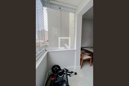 Varanda da Sala de apartamento para alugar com 2 quartos, 90m² em Vila Clementino, São Paulo