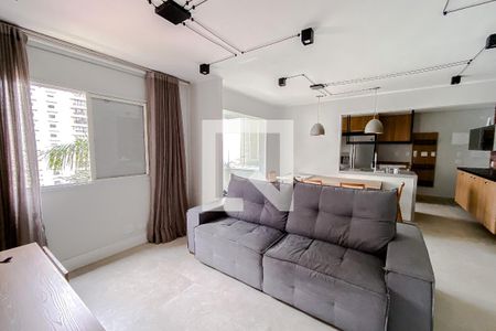 Sala de apartamento para alugar com 2 quartos, 90m² em Vila Clementino, São Paulo
