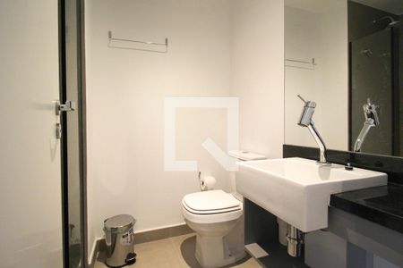 Banheiro de apartamento à venda com 1 quarto, 22m² em Indianópolis, São Paulo