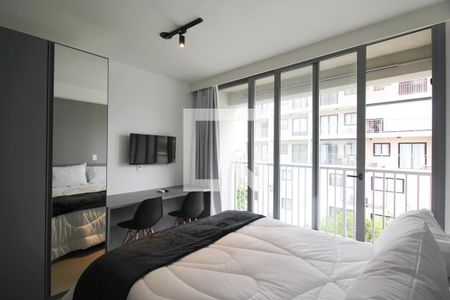 Quarto de apartamento à venda com 1 quarto, 22m² em Indianópolis, São Paulo
