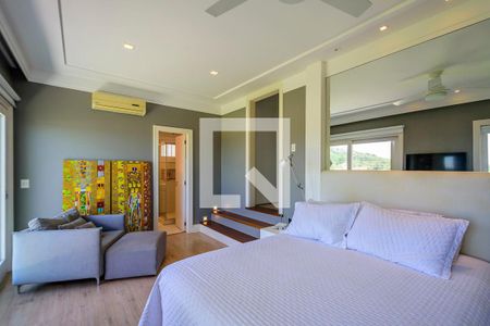 Suíte de casa de condomínio à venda com 3 quartos, 280m² em Aberta dos Morros, Porto Alegre