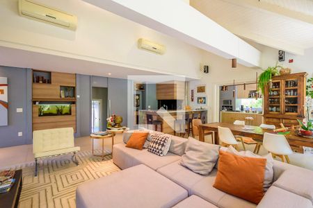 Sala de casa de condomínio à venda com 3 quartos, 280m² em Aberta dos Morros, Porto Alegre