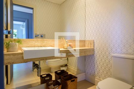 Lavabo de casa de condomínio à venda com 3 quartos, 280m² em Aberta dos Morros, Porto Alegre