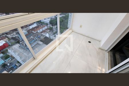 Varanda da Sala de apartamento para alugar com 2 quartos, 96m² em Boqueirão, Santos