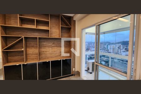 Sala de apartamento para alugar com 2 quartos, 96m² em Boqueirão, Santos