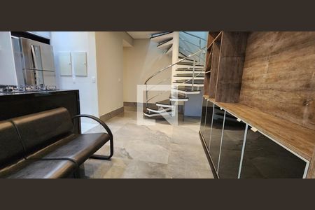 Sala de apartamento para alugar com 2 quartos, 96m² em Boqueirão, Santos