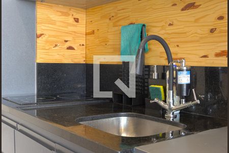 Studio para alugar com 27m², 1 quarto e sem vagaDetalhe da cozinha