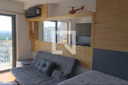 Studio para alugar com 27m², 1 quarto e sem vagaSala/Quarto