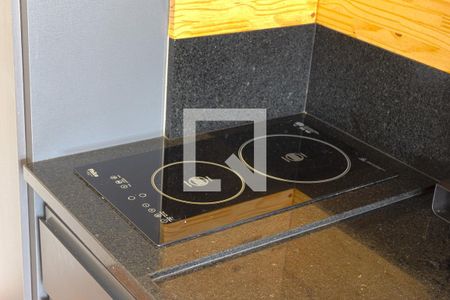 Studio para alugar com 27m², 1 quarto e sem vagaDetalhe da cozinha