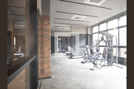 Studio para alugar com 27m², 1 quarto e sem vaga Studio para alugar com 27m², 1 quarto e sem vagaAcademia