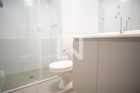 Studio para alugar com 27m², 1 quarto e sem vaga Studio para alugar com 27m², 1 quarto e sem vagaBanheiro