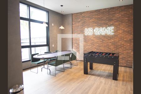 Studio para alugar com 27m², 1 quarto e sem vaga Studio para alugar com 27m², 1 quarto e sem vagaÁrea comum -Salão de Jogos