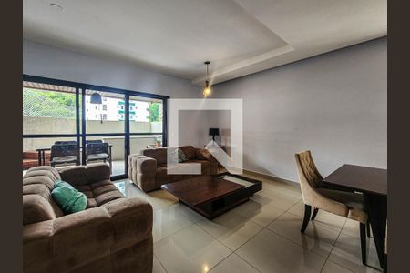 Sala de apartamento para alugar com 4 quartos, 200m² em Pitangueiras, Guarujá