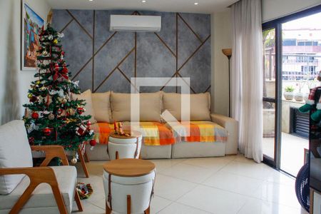 Sala de apartamento à venda com 3 quartos, 210m² em Barra da Tijuca, Rio de Janeiro