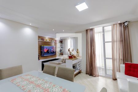 Sala de apartamento à venda com 2 quartos, 74m² em Jardim, Santo André
