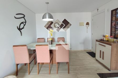 Sala de Estar e Jantar de apartamento à venda com 3 quartos, 67m² em São Bernardo, Campinas