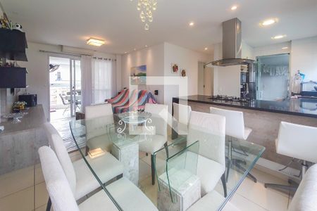 Sala de apartamento para alugar com 3 quartos, 111m² em Enseada, Guarujá