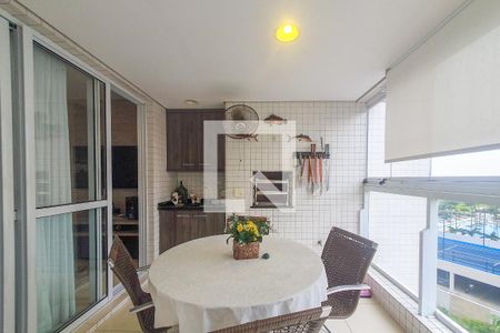 Varanda de apartamento para alugar com 3 quartos, 111m² em Enseada, Guarujá