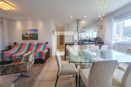 Sala de apartamento para alugar com 3 quartos, 111m² em Enseada, Guarujá