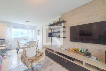 Sala de apartamento para alugar com 3 quartos, 111m² em Enseada, Guarujá