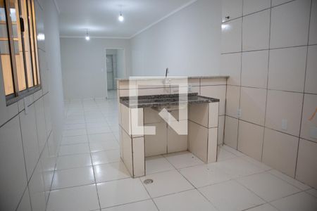 Cozinha de casa para alugar com 1 quarto, 40m² em Vila Isolina Mazzei, São Paulo