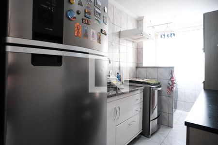 Cozinha de apartamento à venda com 2 quartos, 56m² em Jardim Danfer, São Paulo