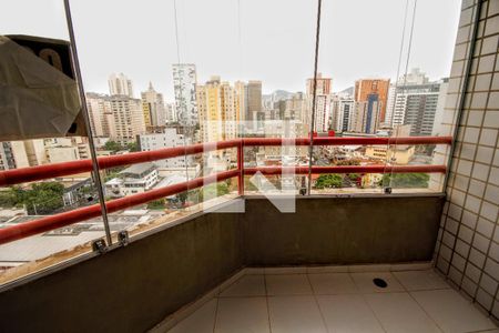 Varanda Sala de apartamento à venda com 2 quartos, 65m² em Barro Preto, Belo Horizonte