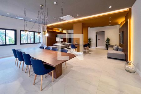 Apartamento para alugar com 32m², 1 quarto e sem vaga Apartamento para alugar com 32m², 1 quarto e sem vagaÁrea comum - Salão de festas