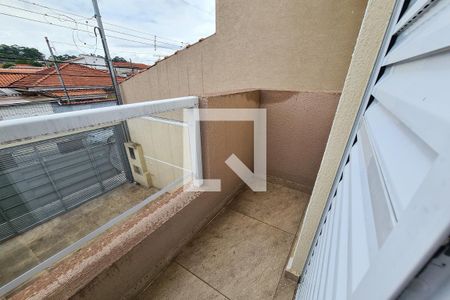 Varanda da suite 1 de casa à venda com 2 quartos, 100m² em Jardim Vila Formosa, São Paulo