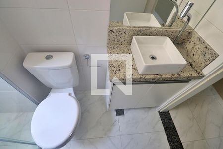 Apartamento para alugar com 45m², 2 quartos e 2 vagasSuíte - Banheiro do Quarto 1