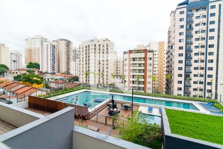 Studio para alugar com 37m², 1 quarto e 1 vaga Studio para alugar com 37m², 1 quarto e 1 vagaVista da Sacada