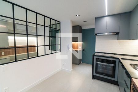 Sala/Cozinha de kitnet/studio para alugar com 1 quarto, 37m² em Vila Monte Alegre, São Paulo