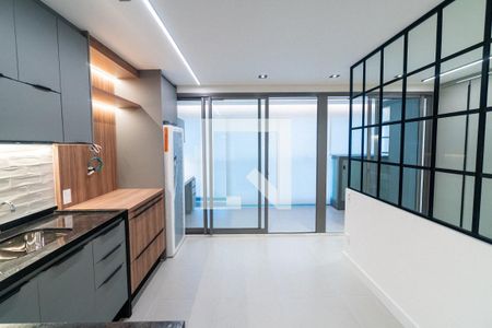Sala/Cozinha de kitnet/studio para alugar com 1 quarto, 37m² em Vila Monte Alegre, São Paulo