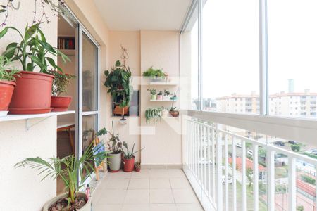 Varanda gourmet de apartamento para alugar com 2 quartos, 54m² em Capão Raso, Curitiba