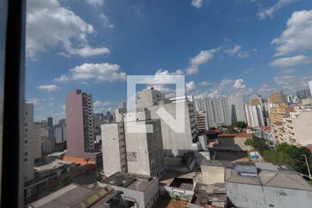 Vista da Sala de kitnet/studio à venda com 1 quarto, 56m² em Bela Vista, São Paulo