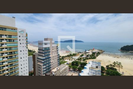 Vista da Varanda de apartamento para alugar com 2 quartos, 93m² em José Menino, Santos