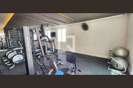 Área comum - Academia de apartamento para alugar com 2 quartos, 93m² em José Menino, Santos