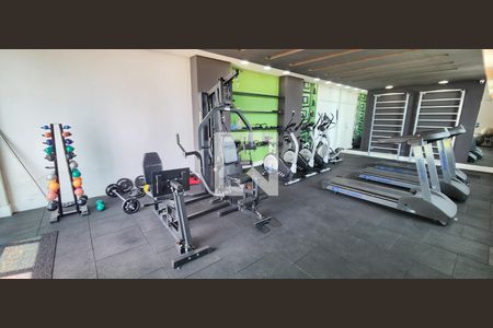 Área comum - Academia de apartamento para alugar com 2 quartos, 93m² em José Menino, Santos