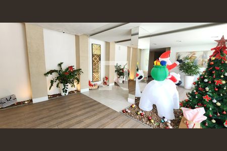 Hall de entrada de apartamento para alugar com 2 quartos, 93m² em José Menino, Santos
