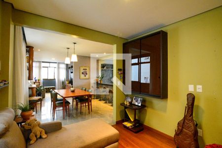 Sala de apartamento à venda com 3 quartos, 130m² em Salgado Filho, Belo Horizonte