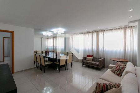 Sala de apartamento para alugar com 2 quartos, 80m² em Lourdes, Belo Horizonte