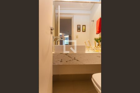 Lavabo da Sala de apartamento à venda com 3 quartos, 117m² em Fernão Dias, Belo Horizonte
